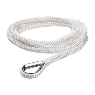 Qvarken Dockline kiinnitysköysi koussilla 16 mm 6 m valkoinen