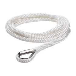 Qvarken Dockline kiinnitysköysi koussilla 16 mm 6 m valkoinen