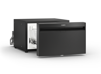Dometic NRDX 15B mustalla etupaneelilla