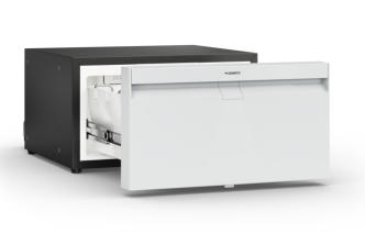 Dometic NRDX 30W valkoisella etupaneelilla