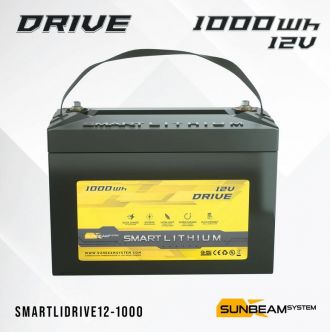 SUNBEAMsystem SMART LITHIUM DRIVE akku 1000 Wh, 12 V
