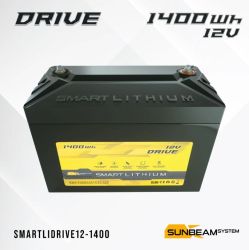 SUNBEAMsystem SMART LITHIUM DRIVE akku 1400 Wh, 12 V