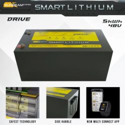 SUNBEAMsystem SMART LITHIUM DRIVE Prismatic akku 5 kWh, 5 kW 48 V