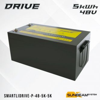 SUNBEAMsystem SMART LITHIUM DRIVE Prismatic akku 5 kWh, 5 kW 48 V