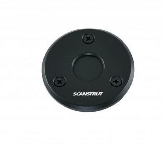Scanstrut Deck Seal Mini matalaprofiilinen kaapeliläpivienti, musta alumiini