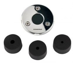 Scanstrut Deck Seal Small (B) matalaprofiilinen kaapeliläpivienti, teräs