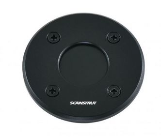 Scanstrut Deck Seal Medium matalaprofiilinen kaapeliläpivienti, musta aluminiini