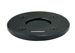 Scanstrut Deck Seal Medium matalaprofiilinen kaapeliläpivienti, musta aluminiini