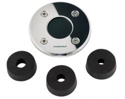 Scanstrut Deck Seal Medium matalaprofiilinen kaapeliläpivienti, teräs