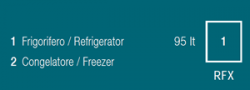Saatavana jääkaappina (DW70RFX)