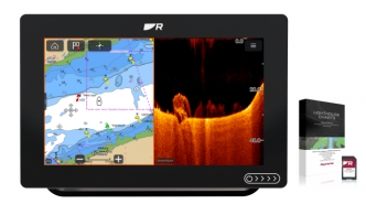 Raymarine AXIOM2 9 RV monitoiminäyttö RealVision 3D kaiulla