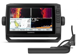 Garmin echoMAP UHD 92sv SideVu viistokaiku GT56UHD-TM peräpeilianturilla