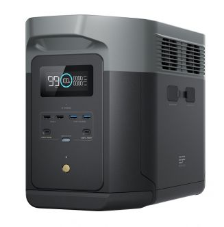 Ecoflow Delta 2 MAX kannettava 2048 Wh sähköasema 2400W invertterillä