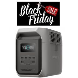 EcoFlow Delta 3 1500 kannettava 1536 Wh virta-asema 1800W invertterillä