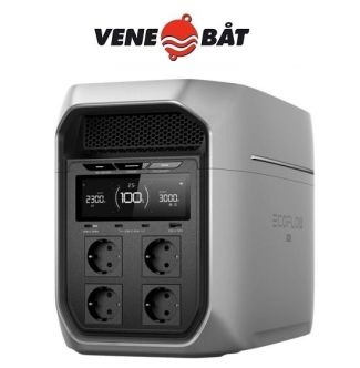 Ecoflow Delta 3 MAX Plus kannettava 2048 Wh virta-asema 3000W invertterillä