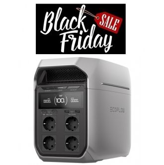 EcoFlow Delta 3 Plus kannettava 1024 Wh virta-asema 1800W invertterillä