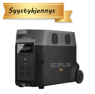 Ecoflow Delta PRO siirreltävä 3600 Wh virta-asema 3600W invertterillä