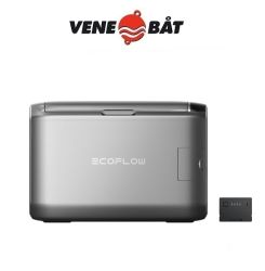 EcoFlow GLACIER Classic 55L kannettava jääkaappi-pakastin, 55 litraa + integroitu 298 Wh Lithium-akku BUNDLE