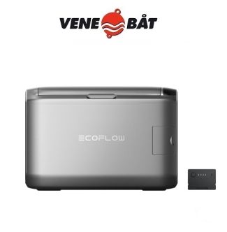 EcoFlow GLACIER Classic 55L kannettava jääkaappi-pakastin, 55 litraa + integroitu 298 Wh Lithium-akku BUNDLE