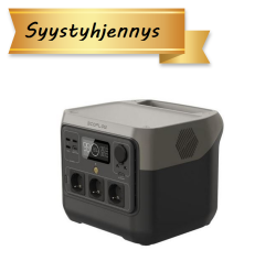 Ecoflow RIVER 2 Pro kannettava 768 Wh virta-asema 800W  invertterillä