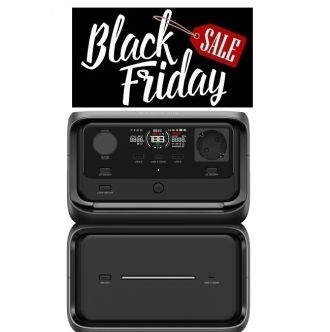 Ecoflow RIVER 3 MAX Plus kannettava 858 Wh virta-asema 600W invertterillä