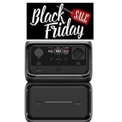 Ecoflow RIVER 3 MAX Plus kannettava 858 Wh virta-asema 600W invertterillä