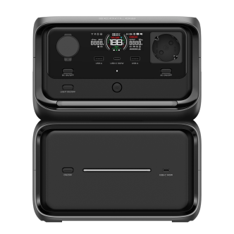 Ecoflow RIVER 3 MAX Plus kannettava 858 Wh virta-asema 600W invertterillä