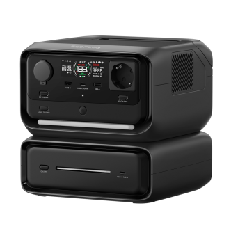 Ecoflow RIVER 3 MAX kannettava 572 Wh virta-asema 600W invertterillä