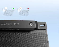 Ecoflow taiteltava aurinkopaneeli 28W USB-C ja USB-A