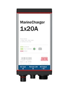 Defa PowerSystems MarineCharger 1x20A maasähkölaturi