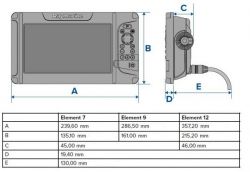 Raymarine Element 12S kaikuluotaimella