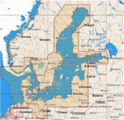 C-MAP MAX (EN-M299) Itämeri ja Tanska (SD-Card)