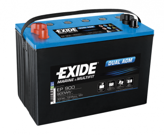 Exide Marine DUAL AGM 100 Ah Akku