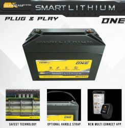 SUNBEAMsystem SMART LITHIUM Plug & Play ONE akku 108 Ah, 12 V