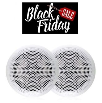 Fusion EL-F651W 6,5" kaiutinpari, valkoinen