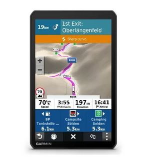 Garmin Camper 890 matkailuautonavigaattori 8"