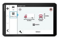 Garmin dēzl LGV810 rekkanavigaattori 8"