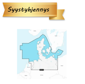 Garmin Navionics+ NSEU077R Tanska ja Saksa