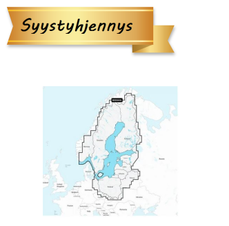 Garmin Navionics+ NSEU644L Itämeri ja Suomen järvet