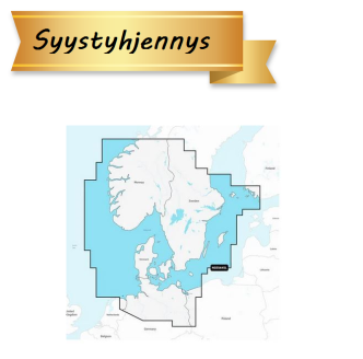 Garmin Navionics+ NSEU645L Scandinavia South & Germany North