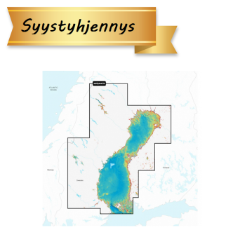 Garmin Navionics Vision+ NVEU047R Gulf of Bothnia