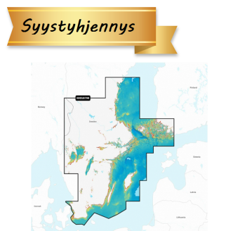 Garmin Navionics Vision+ NVEU079R Ruotsi Itä-rannikko