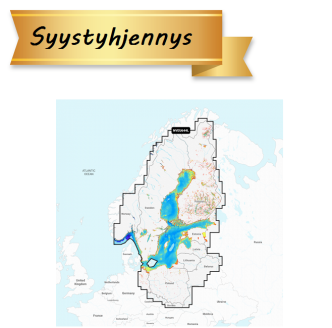 Garmin Navionics Vision+ NVEU644L Northerm Europe