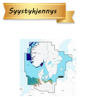 Garmin Navionics Vision+ NVEU645L  Scandinavia South & Germany North