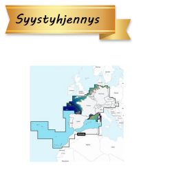 Garmin Navionics Vision+ NVEU646L Eurooppa, keskinen ja läntinen