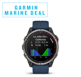 Garmin quatix 8 veneilykello 47 mm, AMOLED