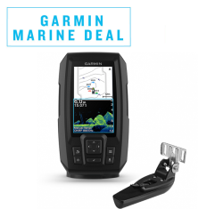 Garmin Striker Vivid 4cv kaikuluotain peräpeilianturilla