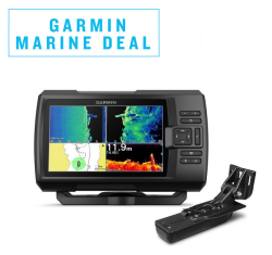 Garmin Striker Vivid 7sv kaikuluotain peräpeilianturilla