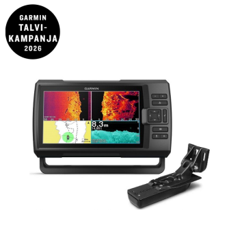 Garmin Striker Vivid 9sv kaikuluotain peräpeilianturilla