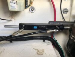 MaviMare GF150BETX sisäperämoottorin hydrauliohjaus